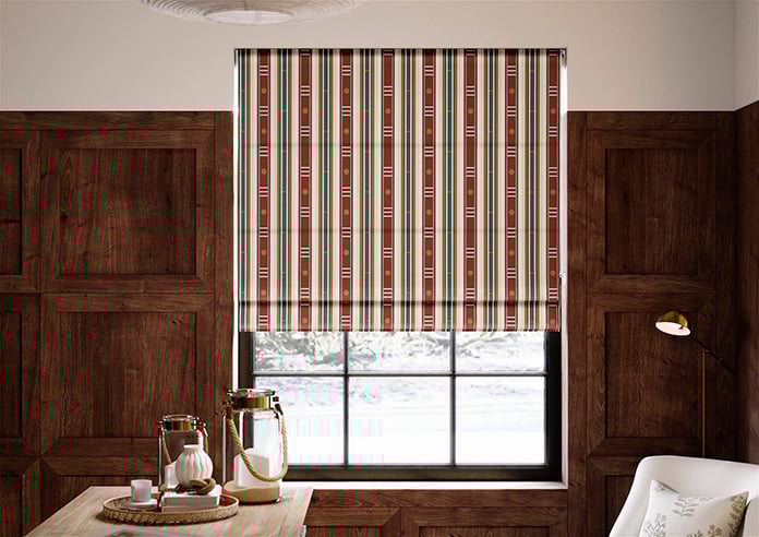 The British Stripe Co. William, Teignbridge No.1 - Roman Blind - Image 3